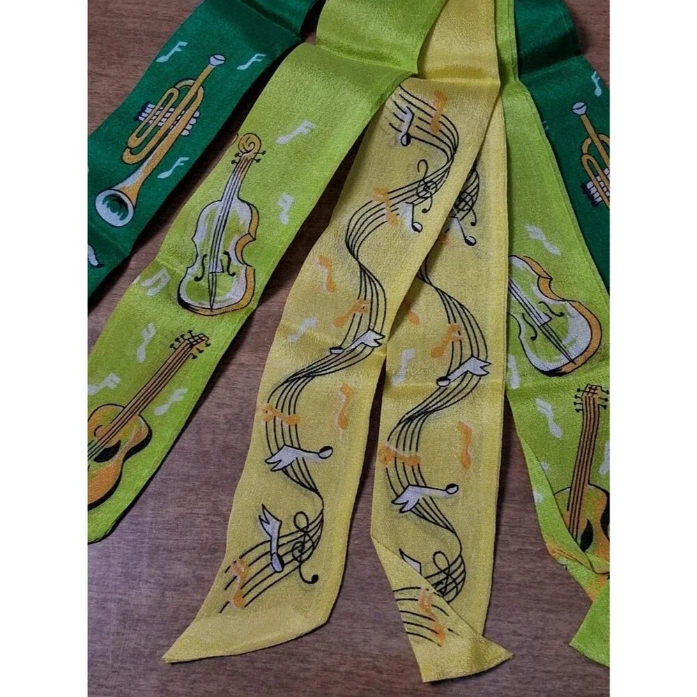 Silk Multi Bookmark Musical Instruments Placeholder